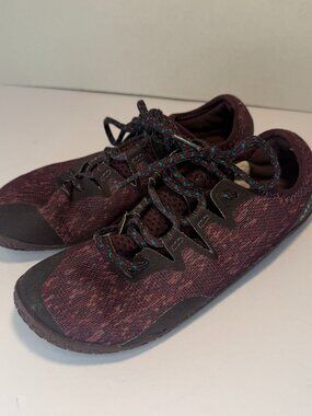 Merrell Vapor Glove 5 Minimalist Barefoot Shoes Maroon 7 J067250 Vibram Women